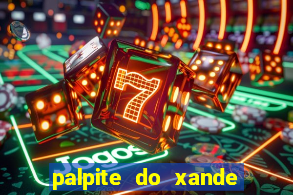 palpite do xande de hoje